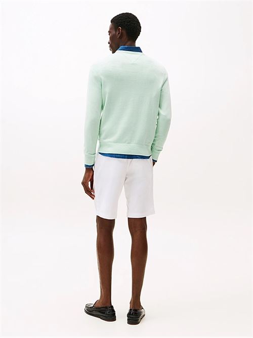 essential ssnl cotton crew neck TOMMY HILFIGER | MW0MW39999MRE